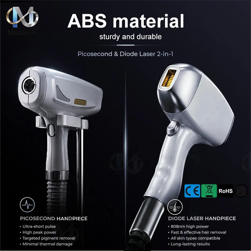 5000W FAC Diode Laser Hair Removal Machine 5 Wavelength Painless Permanent Portable Salon Beauty Salon Permanent tattoo removal
