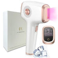IPL Hair Removal with Ice Cooling Care Function for Women Permanent,999,999 Flashes Painless IPL Hair Remover Device