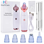 Facial Blackhead Remover Electric Acne Cleaner Blackhead Black Point Vacuum Cleaner Tool Black Spots Pore Cleaner Machine